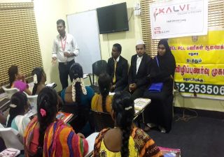 Free Legal Literacy camp to Marginalized women in KK Nagar Office.