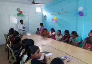 New Year Celebration with Poor Children.