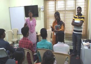 TOEIC Bridge Free Course 1st day Class started at KK Nagar office.