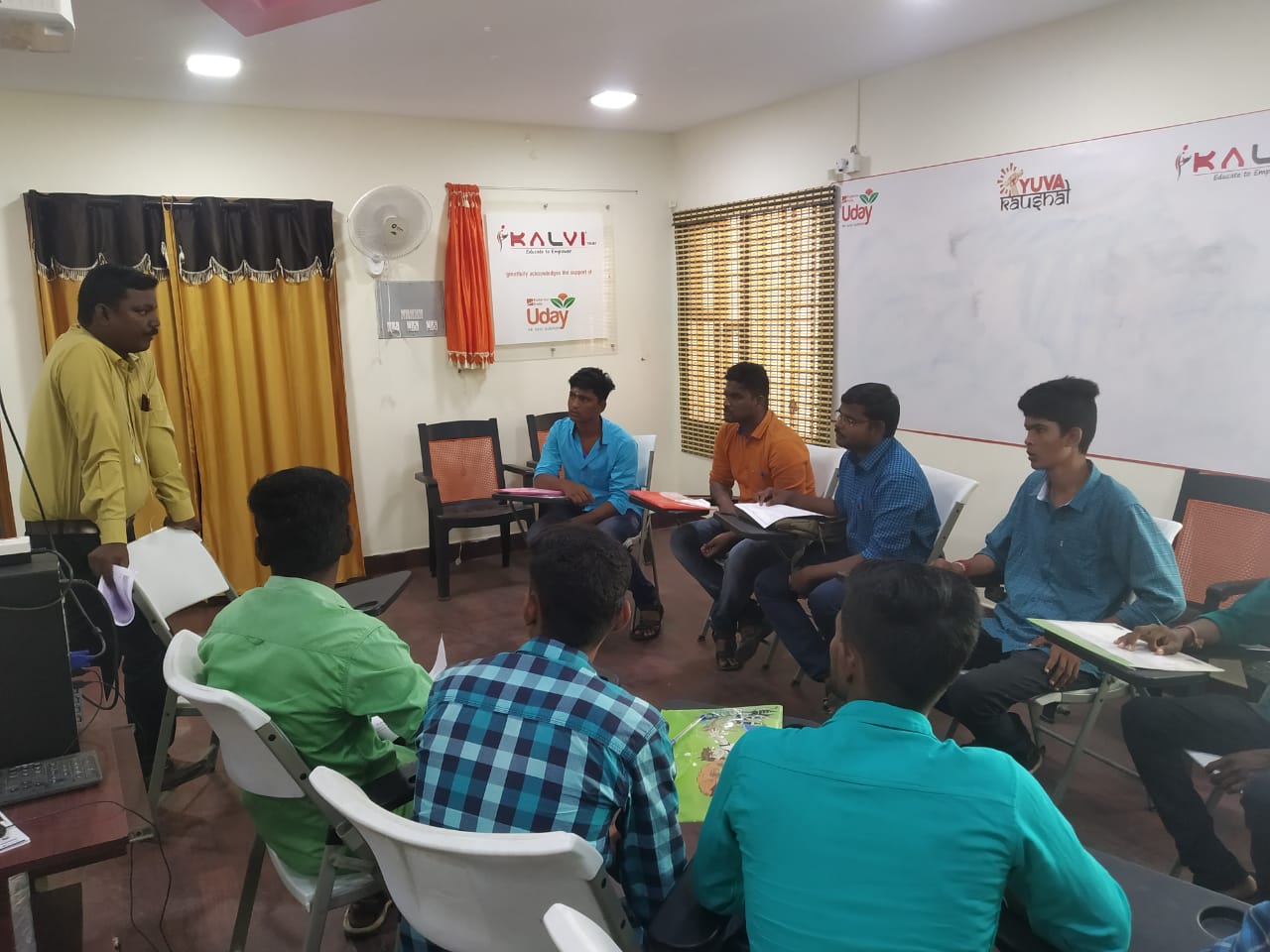 Interview Session at the K.K.Nagar for Fullerton "Yuva Kaushal"